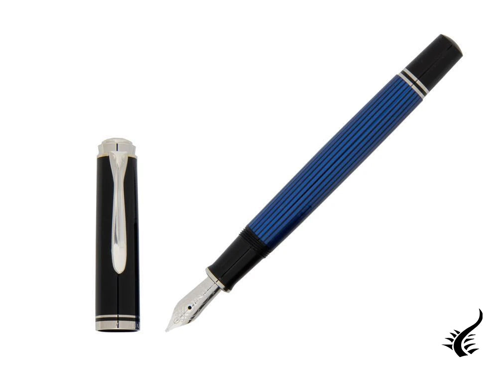 Pelikan Fountain Pen Souverän M405 - Black & Blue, 932822