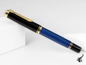 Pelikan Fountain Pen Souverän M600, Black & Blue, 995324