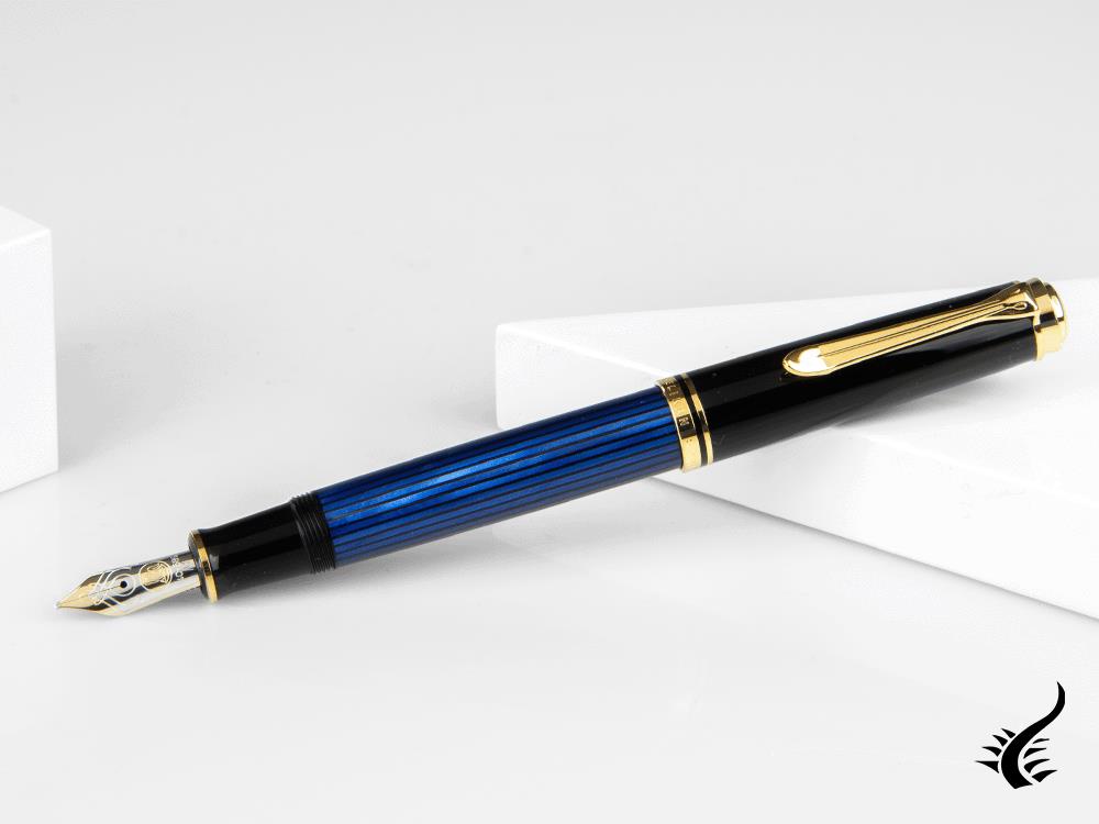 Pelikan Fountain Pen Souverän M600, Black & Blue, 995324