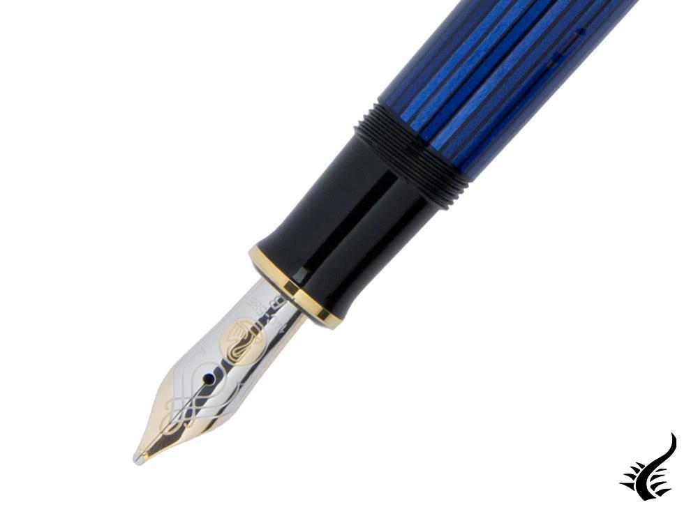 Pelikan Fountain Pen Souverän M600, Black & Blue, 995324