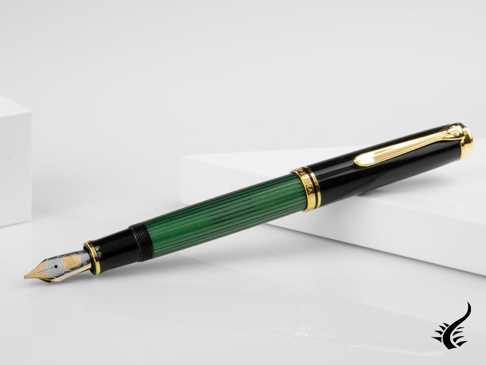 Pelikan Fountain Pen Souverän M800 - Black/Green, 995712