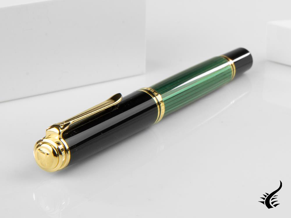 Pelikan Fountain Pen Souverän M800 - Black/Green, 995712