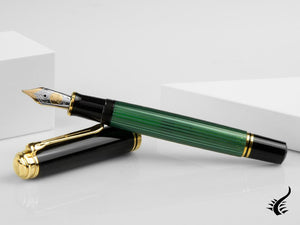 Pelikan Fountain Pen Souverän M800 - Black/Green, 995712