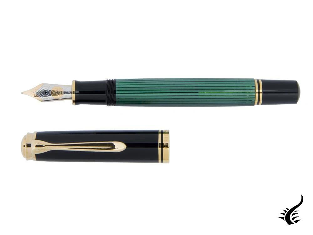 Pelikan Fountain Pen Souverän M800 - Black/Green, 995712