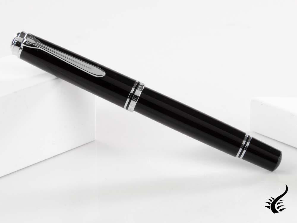 Stylo plume Pelikan Souverän M805 Noir- Plaqué argent, 925446