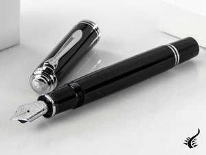 Stylo plume Pelikan Souverän M805 Noir- Plaqué argent, 925446