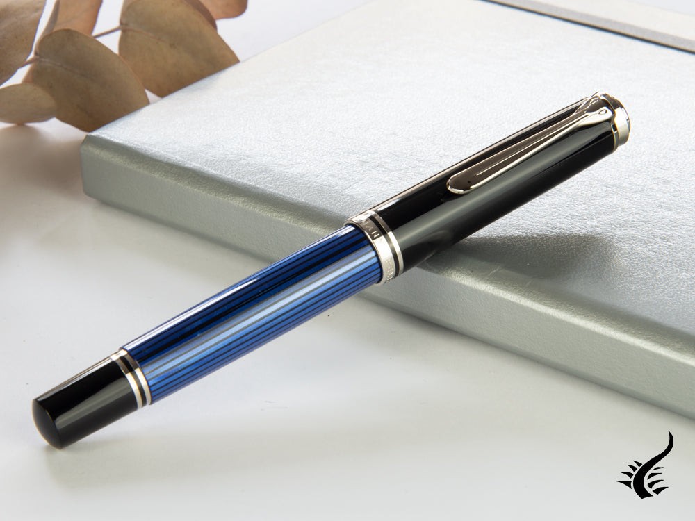 Pelikan Fountain Pen Souverän M805 Series - Black/Blue, 933630