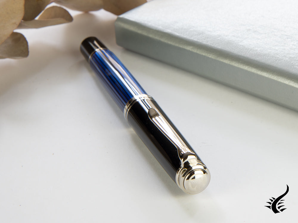 Pelikan Fountain Pen Souverän M805 Series - Black/Blue, 933630