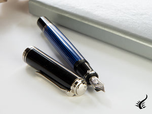 Pelikan Fountain Pen Souverän M805 Series - Black/Blue, 933630