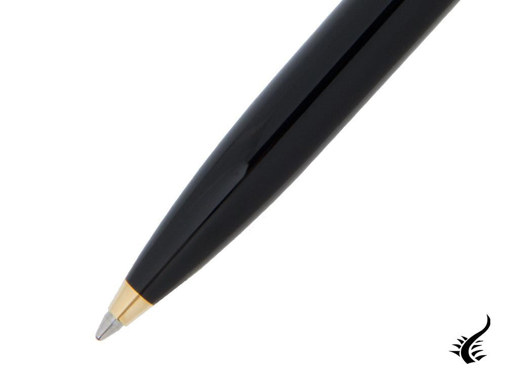 Pelikan K400 Ballpoint pen, Black and green, Gold trim, 996835