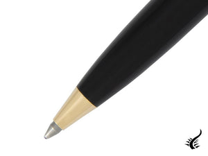 Stylo à bille Pelikan K800, noir et bleu, finition dorée, 987842