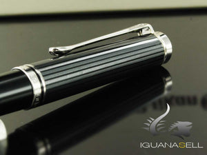 Pelikan K805 Stylo à bille Stresemann, garniture argentée, 957530