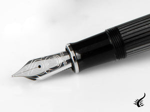 Pelikan M805 Stresemann Fountain Pen, Palladium trim, 957639