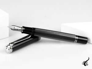 Pelikan M805 Stresemann Fountain Pen, Palladium trim, 957639