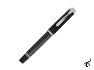 Pelikan R405 Stresemann Rollerball pen, Grey, Resin, Palladium trim, 803915