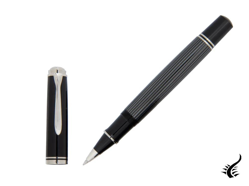 Pelikan R805 Stresemann Rollerball pen, Palladium trim, 957498