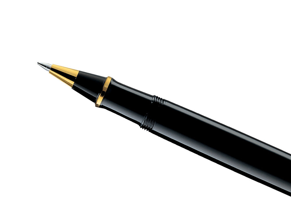 Pelikan R400 Rollerball pen, Black Resin, Gold trim, 987958