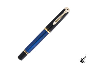 Pelikan Rollerball Pen Souverän R400, Black/Blue, 997502