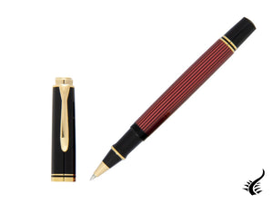 Pelikan Rollerball Pen Souverän R400, Black/Red, 905521