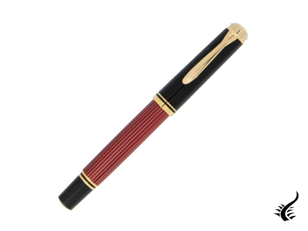 Pelikan Rollerball Pen Souverän R400, Black/Red, 905521