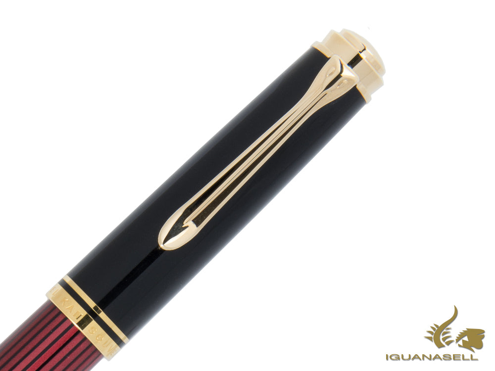 Pelikan Rollerball Pen Souverän R600, Black and Red, 928721