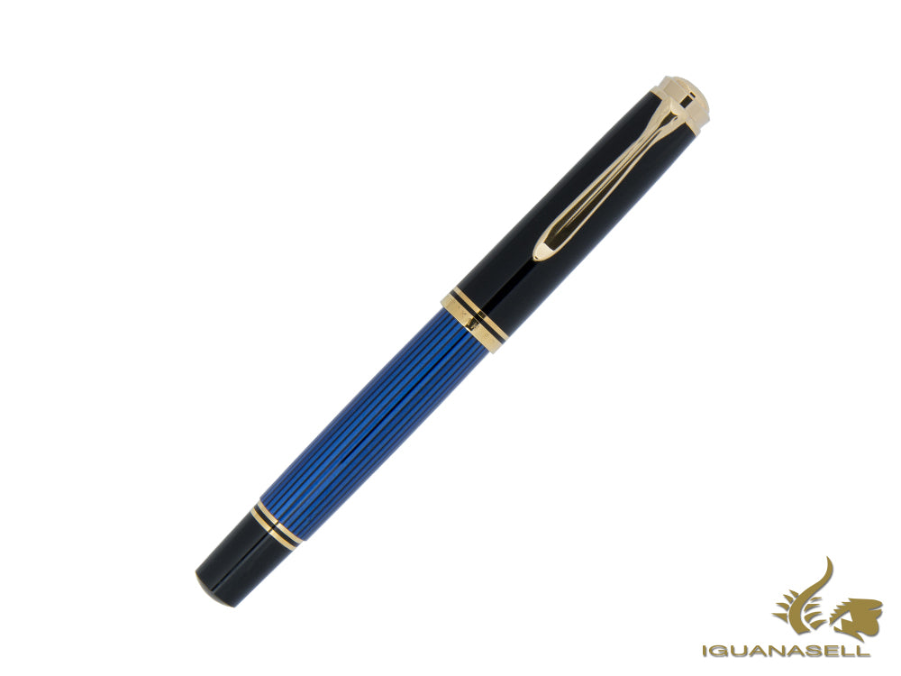 Pelikan Stylo roller Souverän R800, noir et bleu, 997668