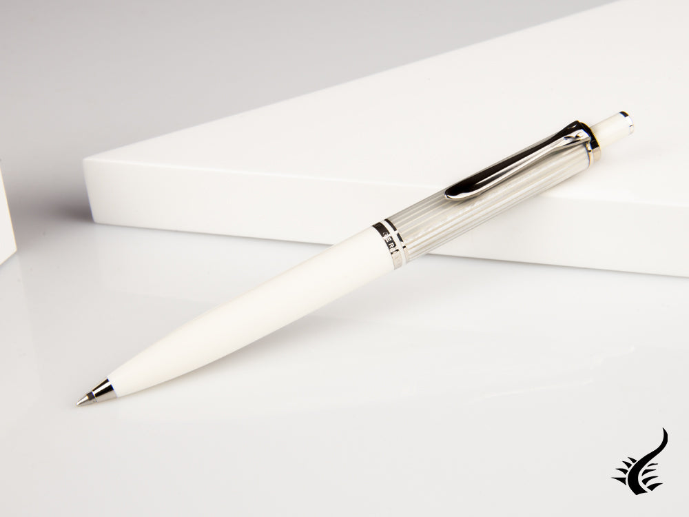 Pelikan Souveran 405 Silver-White Ballpoint pen, Special Ed., 815499KIT