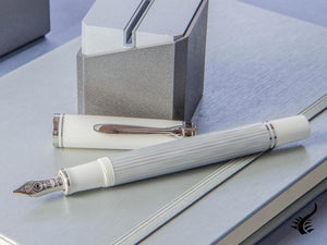 Pelikan Souveran 405 Silver-White Fountain Pen, Special Ed., 815529