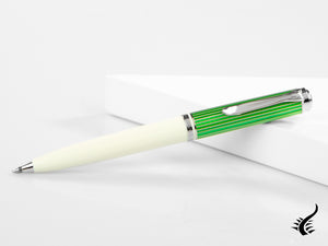 Stylo à bille Pelikan Souveran M605 Vert-Blanc, Édition spéciale, 818223