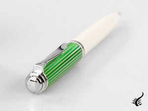 Stylo à bille Pelikan Souveran M605 Vert-Blanc, Édition spéciale, 818223