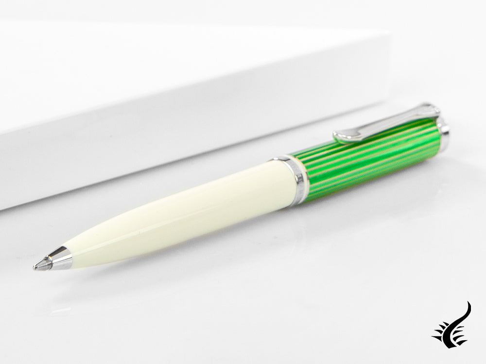 Pelikan Souveran M605 Green-White Ballpoint pen, Special edition, 818223