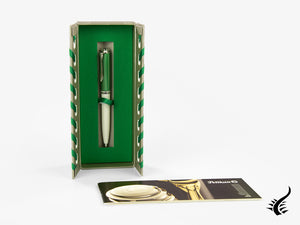 Pelikan Souveran M605 Green-White Ballpoint pen, Special edition, 818223