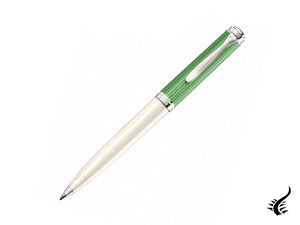 Stylo à bille Pelikan Souveran M605 Vert-Blanc, Édition spéciale, 818223