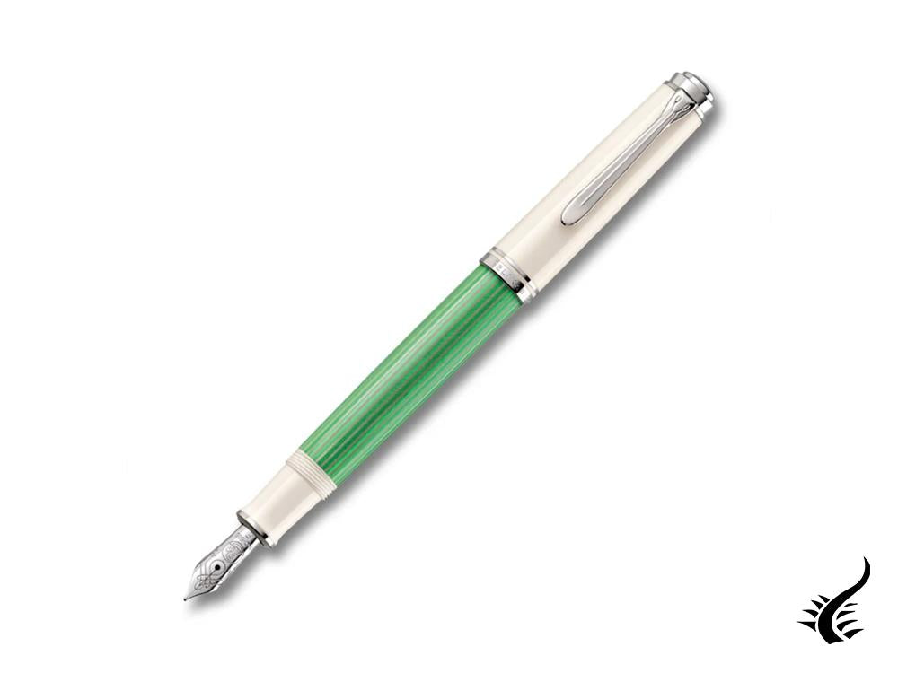 Pelikan Souveran M605 Green-White Fountain Pen, Special edition, 818209