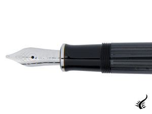 Pelikan Souverän M605 Stresemann Fountain Pen, Palladium trim, 813624