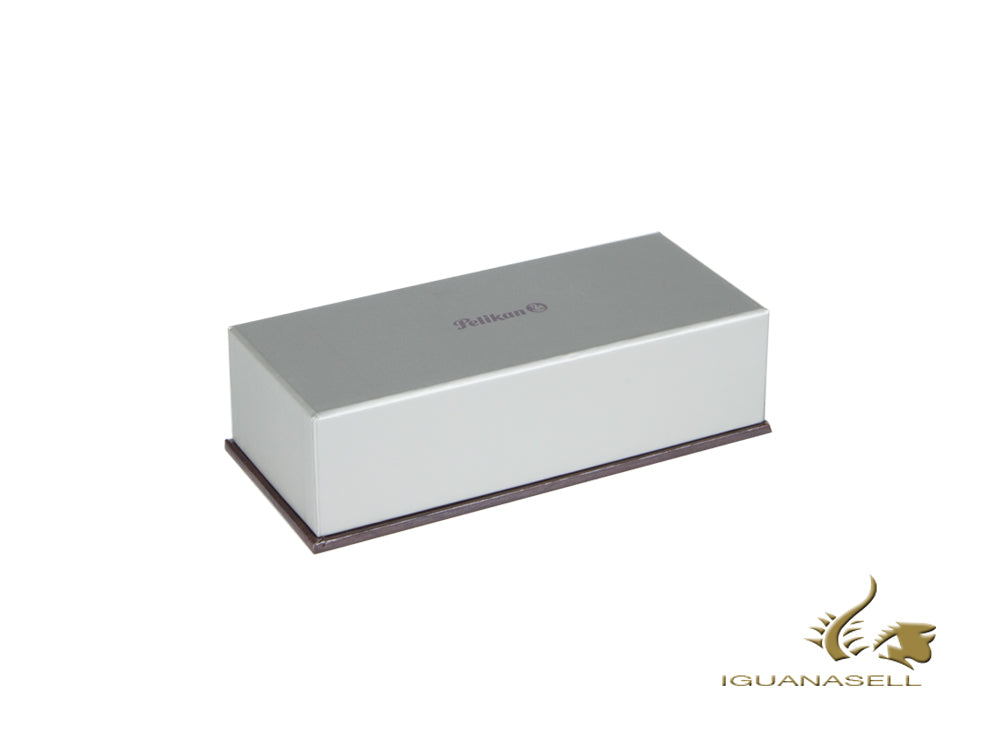 Stylo roller Pelikan Souverän R800, résine noire, bordure dorée, 997643