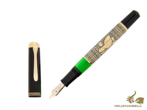 Pelikan Toledo M700 Fountain Pen, Gold Plated Silver, 927822, Special Ed