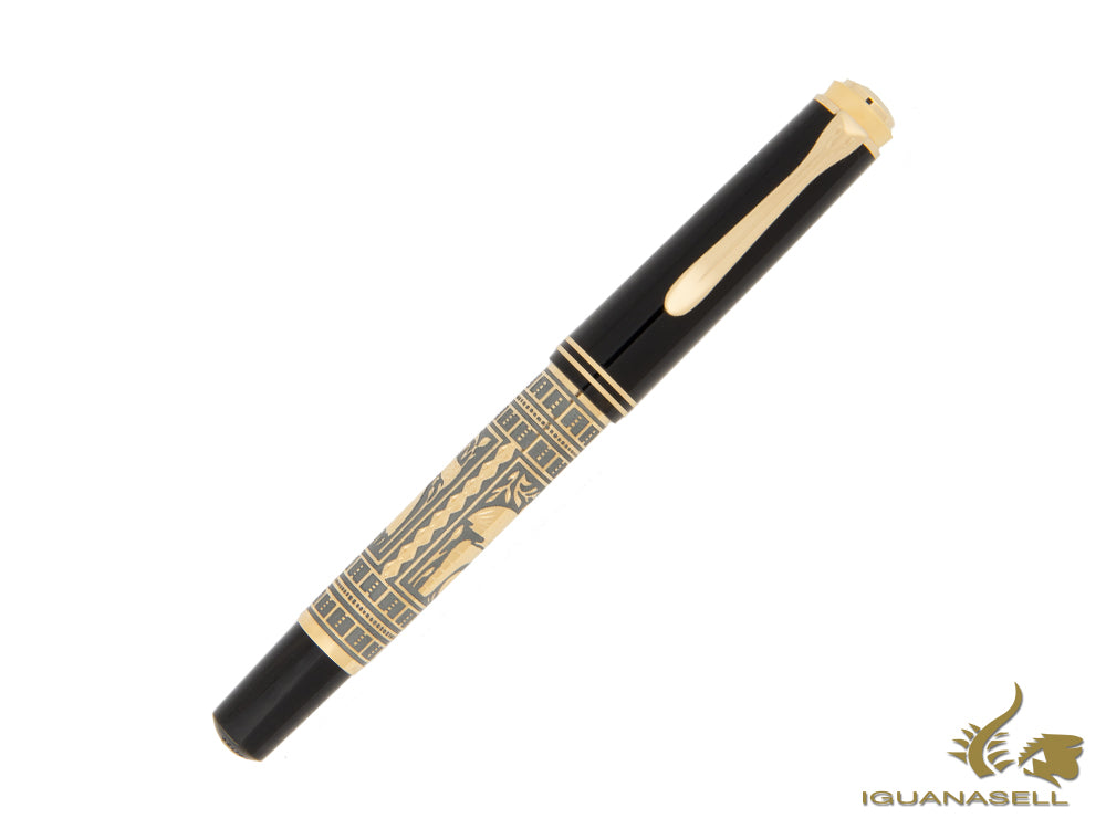 Pelikan Toledo M700 Fountain Pen, Gold Plated Silver, 927822, Special Ed