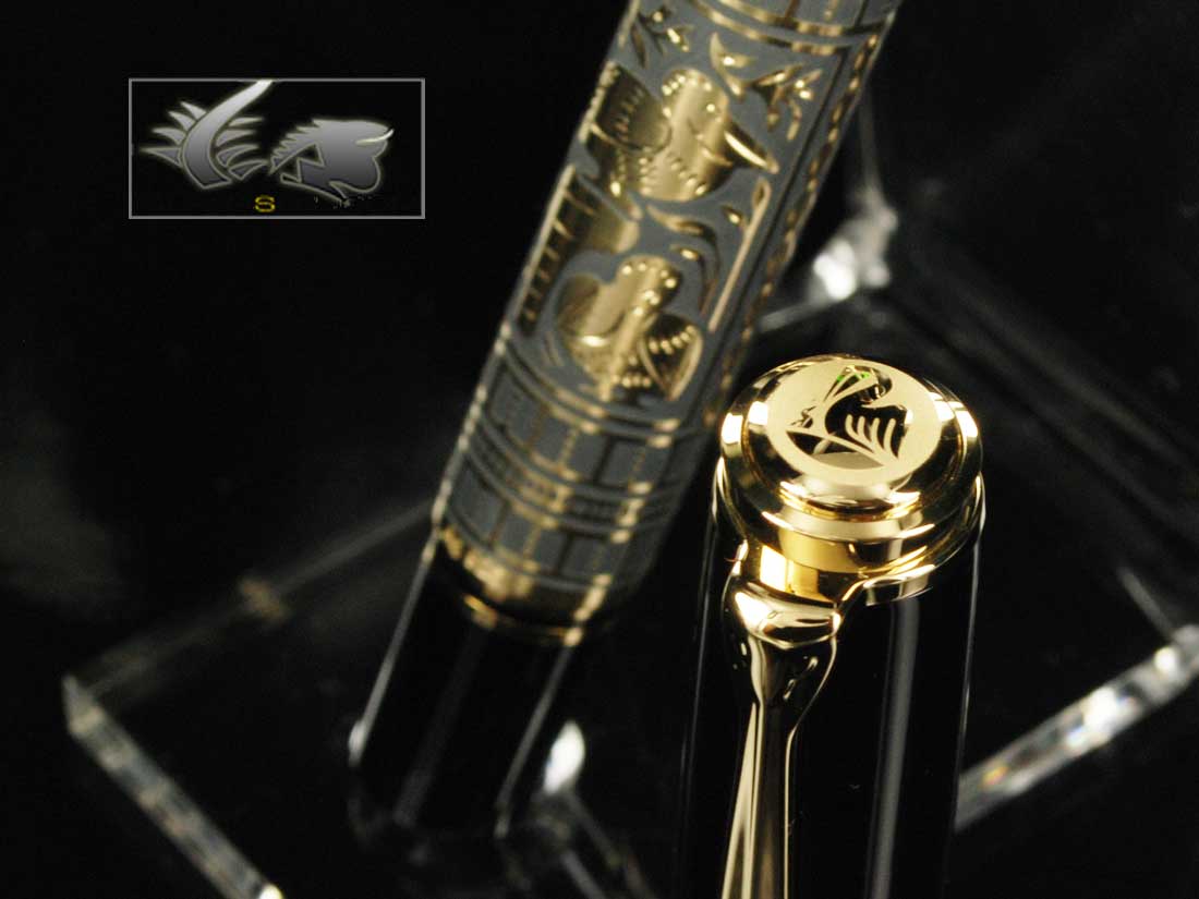 Pelikan Toledo M900 Fountain Pen, Gold, Resin, 921387