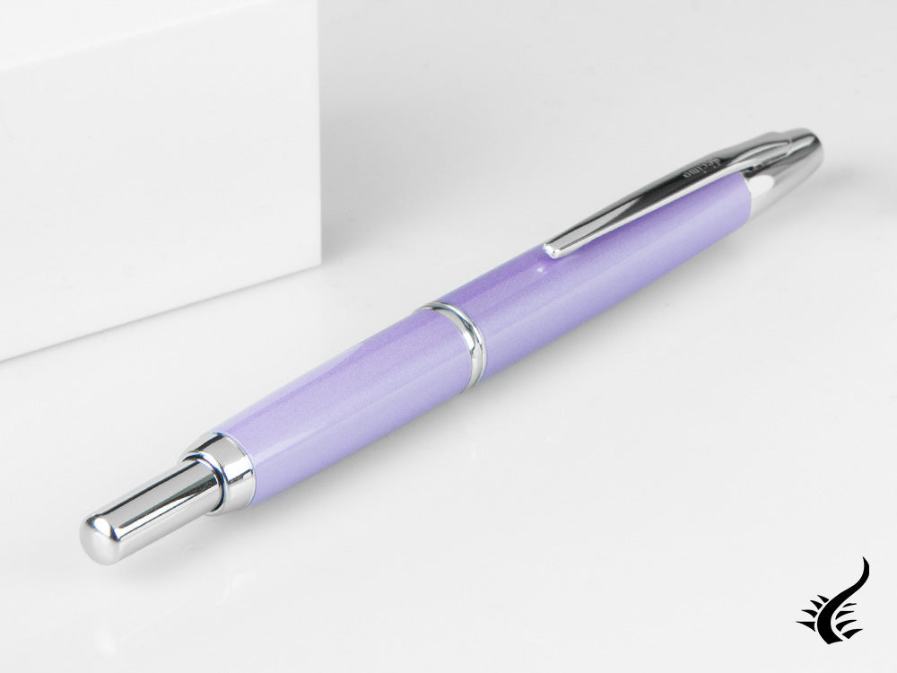 Pilot Capless Decimo Fountain Pen, Lacquer, Mauve, FK-1500D-RH-MAUVE