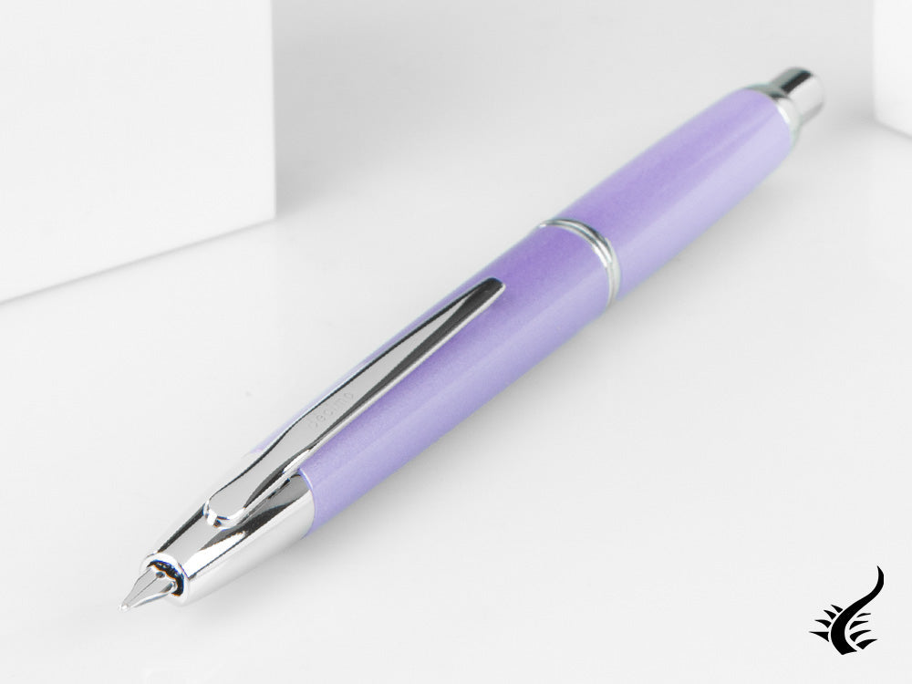 Pilot Capless Decimo Fountain Pen, Lacquer, Mauve, FK-1500D-RH-MAUVE