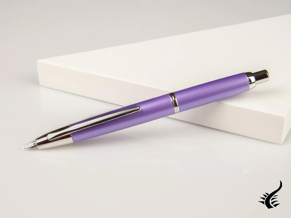 Pilot Capless Decimo Fountain Pen, Lacquer, Mauve, FK-1500D-RH-MAUVE