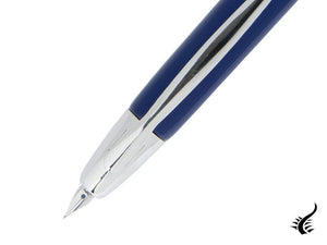 Stylo plume sans capuchon Pilot, bleu, chrome, FK-1500-RH-BLUE