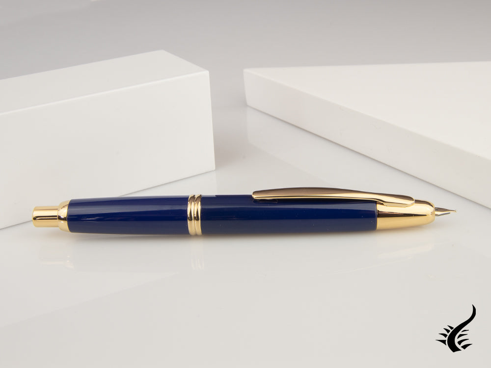 Pilot Capless Fountain Pen Blue, Gold, FK-1500-AU-BLUE