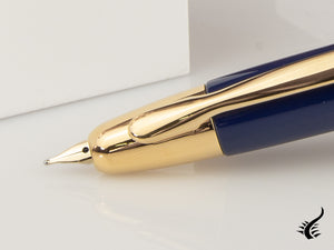 Stylo plume sans capuchon Pilot bleu, or, FK-1500-AU-BLUE