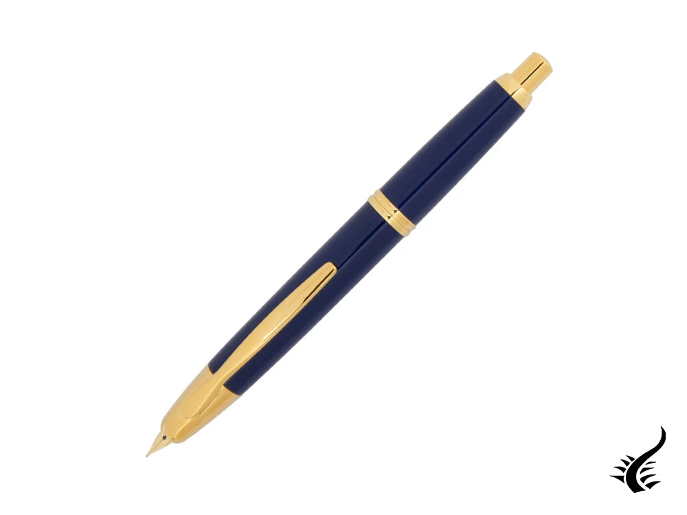 Stylo plume sans capuchon Pilot bleu, or, FK-1500-AU-BLUE