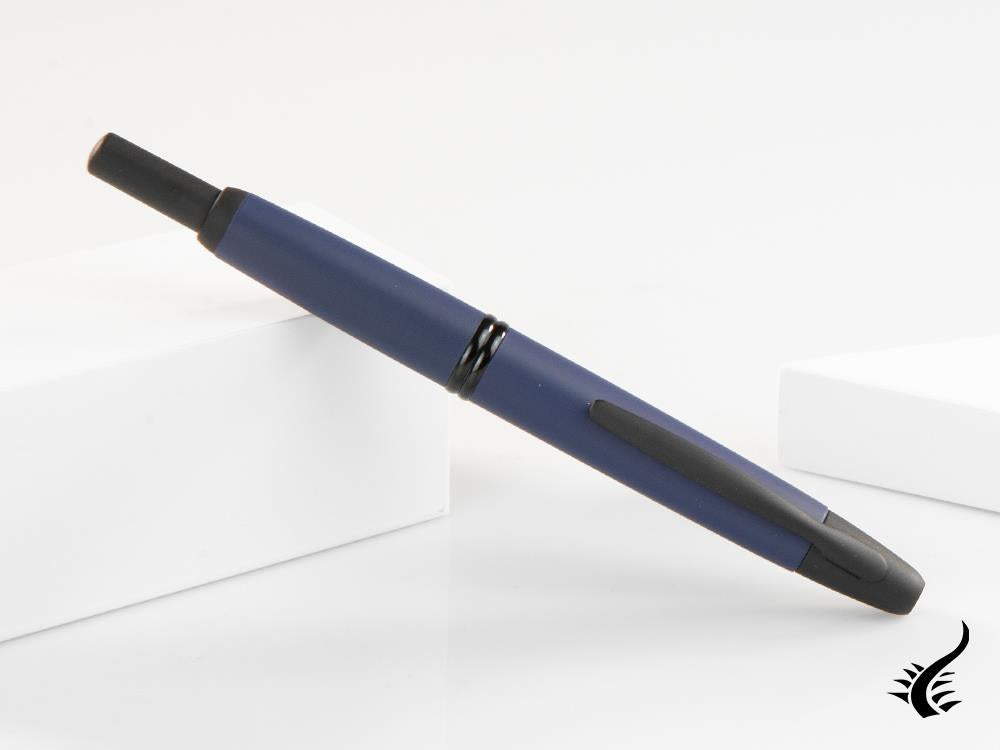 Stylo plume sans capuchon Pilot, laque, bleu mat, FK-1800-BLUE-MATT