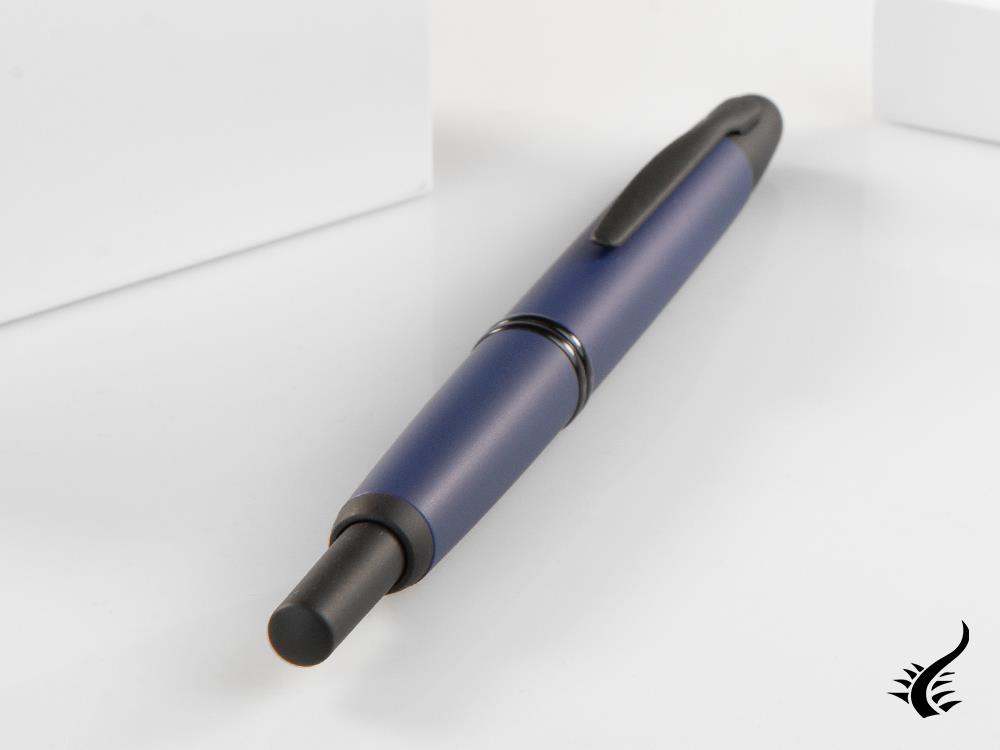 Pilot Capless Fountain Pen, Lacquer, Blue Matte, FK-1800-BLUE-MATT