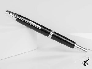 Pilot Capless Fountain Pen, Lacquer, Rhodium Trim, Black