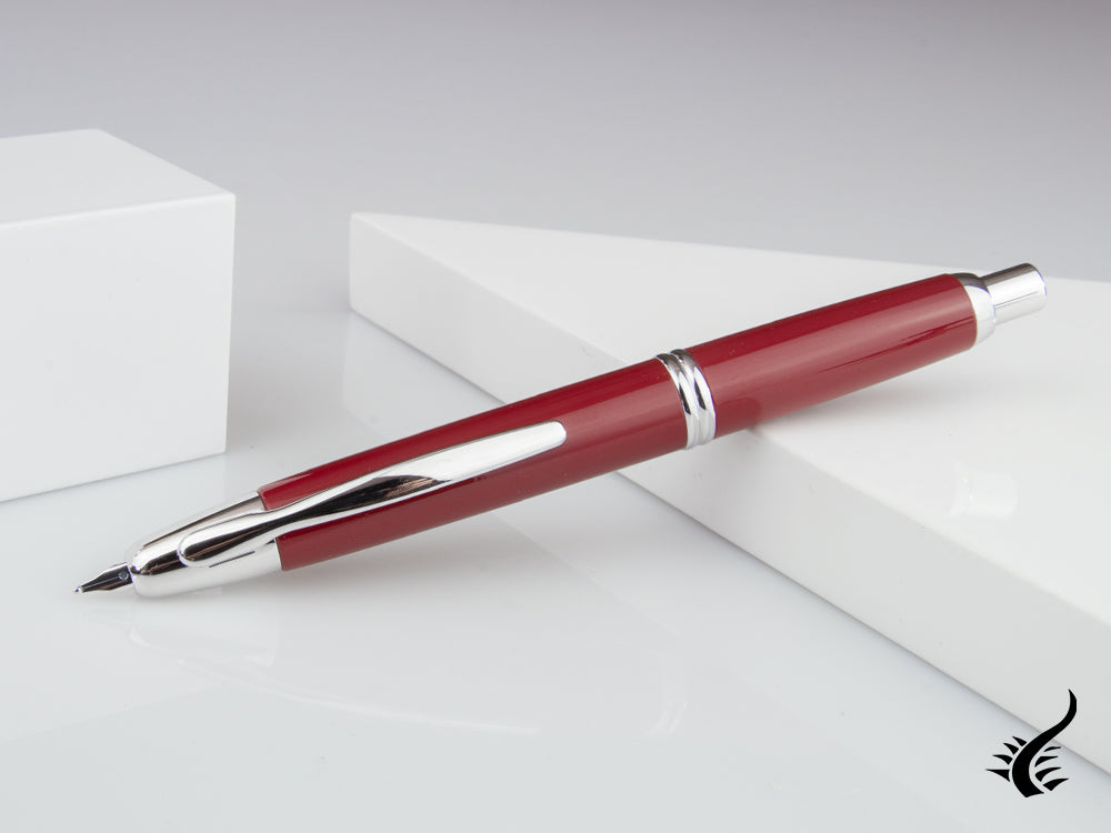 Pilot Capless Red Fountain Pen, FK-1500-RH-RED